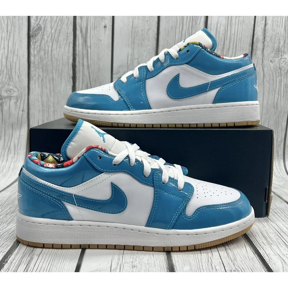 Size‎ 6y - Nike Air Jordan 1 Low SE GS Barcelona DM0589 400